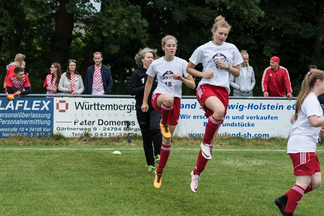 Bild 65 - Aufstiegsspiel SG Borgstedt/Brekendorf - SV Wahlstedt : Ergebnis: 1:4